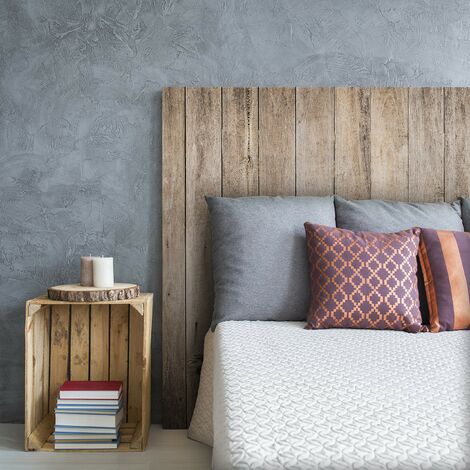 Cabecero Cama PVC Decorativo Económico Madera Tablas Verticales Varias Medidas (200 cm x 60 cm)