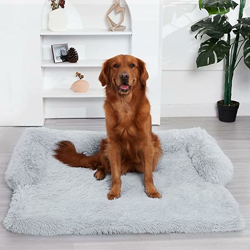 Faux fur hotsell orthopedic dog bed