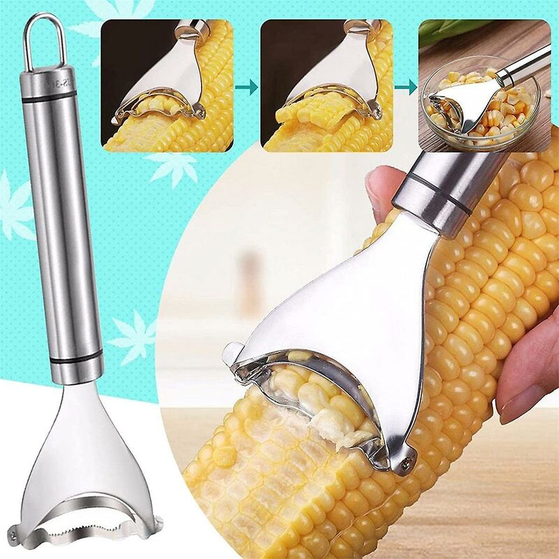 OXO GOOD GRIPS CORN STRIPPER AND OXO STEEL SOAP DISPENSING DISH