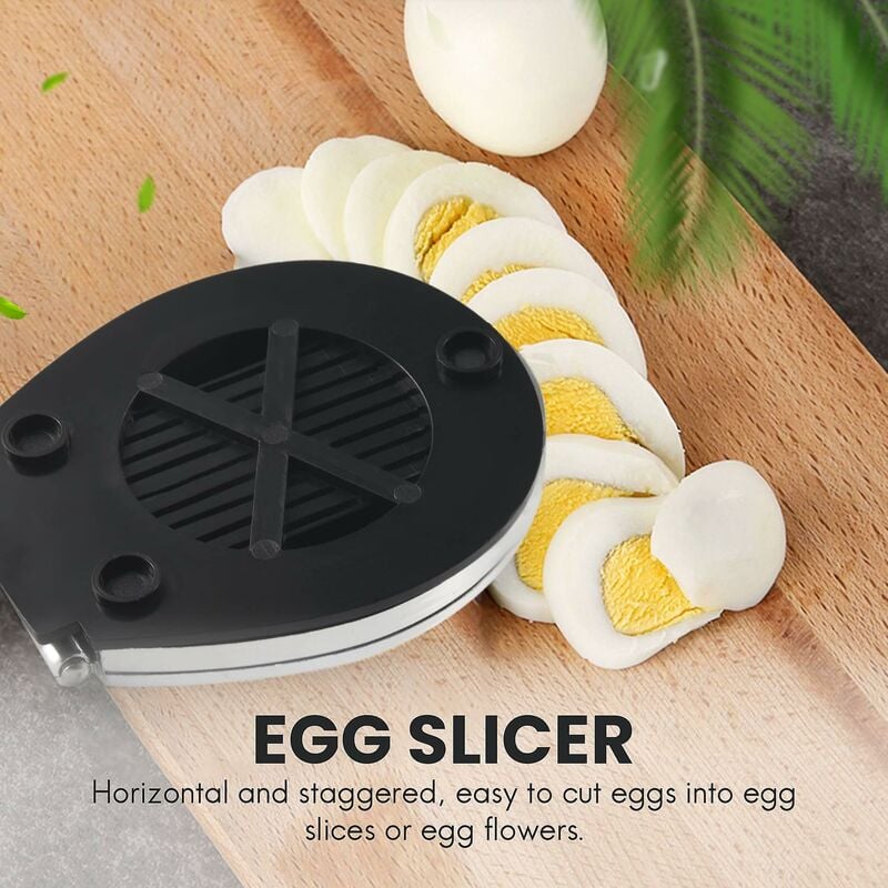2pcs Fruit Cube Peeler Cutter Metal Egg Egg Slicer Stainless Steel Potato  Slicer