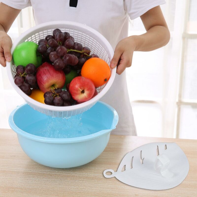 1pc Black 30/40cm Fruit & Vegetable Basket, Wall-mounted Kitchen Drain  Basket, Simple Seasoning Bottle Storage Organizer