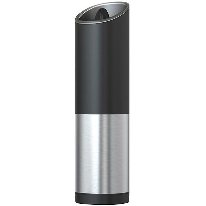 1pc Battery-powered Stainless Steel Pepper Mill, Electric Salt And Spice  Grinder With Automatic Grinding Function, Suitable For Grinding Pepper, Salt,  Sea Salt, Himalayan Salt, Etc.