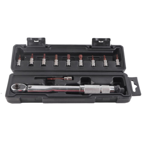 11pcs Torsion Wrench Set Preset 1/4 72 Teeth Adjustable Bicycle Repair Hand Tool (1/2)