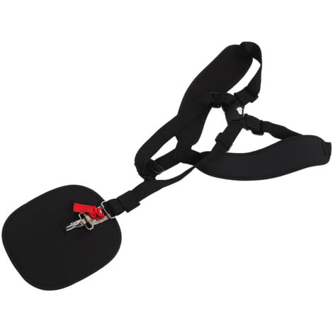 Adjustable Lawn Mower Strap with Buckle Polyester Grass Trimmer Double Shoulder Strap (1/2)
