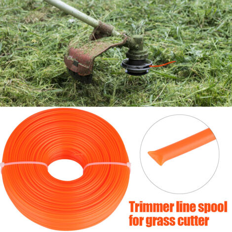 2.4mm Trimmer Line Nylon Cord Wire Round String Petrol Grass Trimmer 100m (1/2)