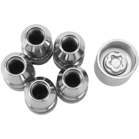 Wheel Locks Locking Lug Nuts Set 82215711 Anti Theft High Precision Replacement for Wrangler JL 2018 to 2023 (1/2)