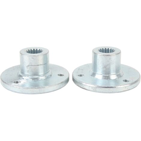 Pair of 17T 3 Stud Rear Wheel Hub Shaft Steel Alloys Rear Axle Wheel Hub for Quad Bike ATV Dune Go Kart with 5 Inch Tires (1/2)