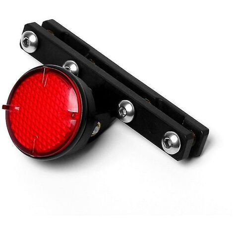 For Airtag Bike Rear Rack Reflector Taillight Reflective Lamp