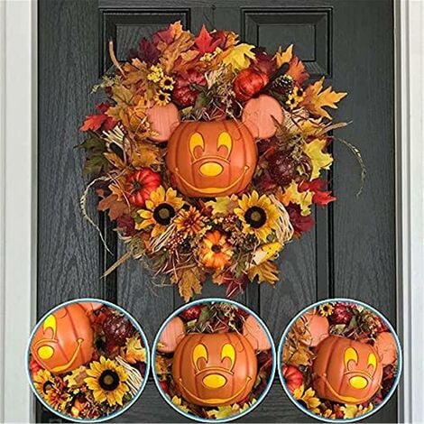 Wreath, Fall Wreath, Pumpkin Wreath, Fall outlet Decor, Front Door Wreath