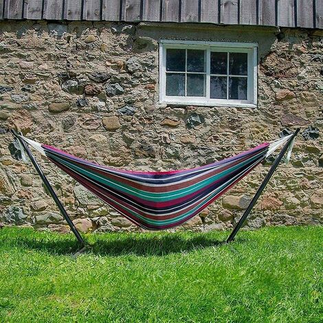 Rocking hammock with online stand