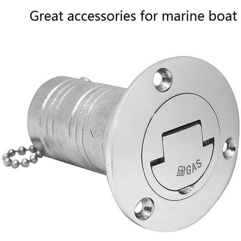 316 Stainless steel marine boat deck fuel filler caps gas diesel fuel ...