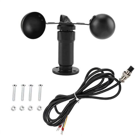 4-20Ma anemometer wind speed sensor pulse signal output aluminum alloy ...