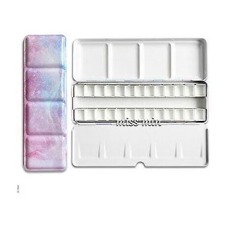 Watercolor Palette Empty Painting Paint Tray Box Watercolor Oil