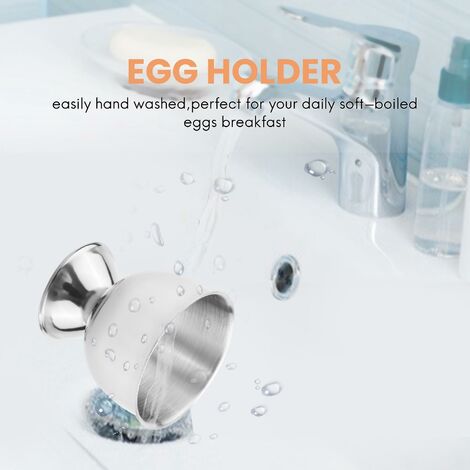 Egg Cup Tray Stainless Steel Soft Boiled Egg Cup Holder Can Be Made Of