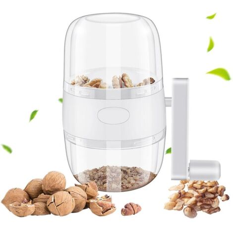 Manual Nut Chopper, Effortless Multi Purpose Easy to Clean Hand Crank Nut  Grinder Easy to Use for Lmonds Hazelnuts Pecans 