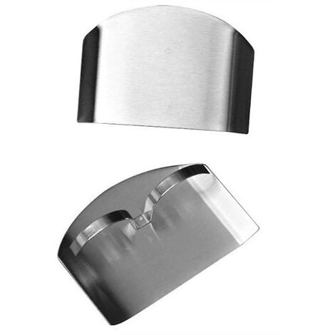 2Pack Finger Guards For Safe To Slice Vegetables Fruit Stainless