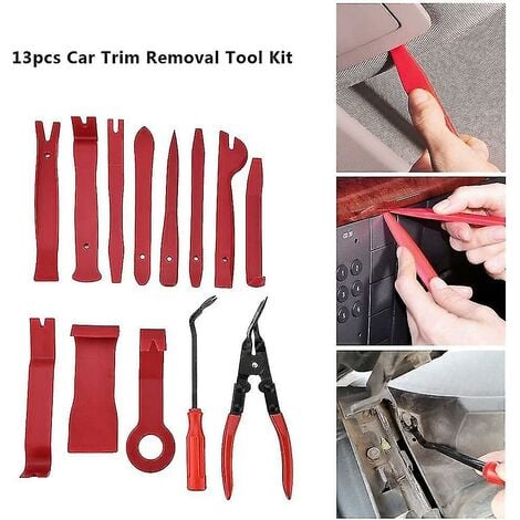 Car Trim Removal Tools, 13 Pcs Universal Car Trim Removal Kit Auto
