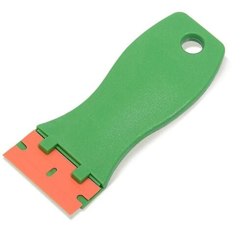Plastic Razor Blade Scraper Tool, 6 Pcs Razor Scraper with 60 Pcs