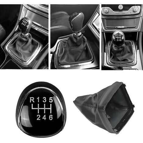 6 Speed for Renault Clio MK3 III Gear Shift Knob Stick Lever Pen