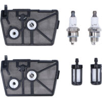 2 Sets Fuel Air Filter Spark Plug Kit 1118 120 1611 for 028 028Q 028W 028WB Chainsaw