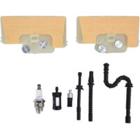 Chainsaw Air Filter Kit Wear Resistant High Accuracy Chainsaw Parts with Fuel Pipe Assembly for MS290 MS390 MS310