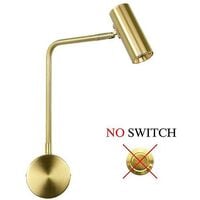 Tamlin Mid-Century Plug In Wall Sconce Light Brass Nathan, 48% OFF