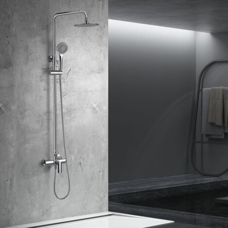 IMEX Miscelatore monocomando lavabo en ottone y zama con acabado cromado cartuccia cerámica Ø35mm y tubos flexibles incluidos modelo URAL Imex-BDG040-1 (1/3)