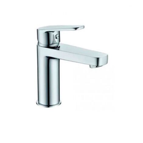 IMEX miscelatore monocomando in ottone e zama cromati con cartuccia ceramica Ø35mm e tubi flessibili inclusi para lavabo modelo Teide Imex-BDT021-1 (1/3)