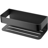 IMEX portasapone frontal en acero inoxidable S304 y latón con acabado negro opaco modelo MAYURA Imex-ADY007-NG