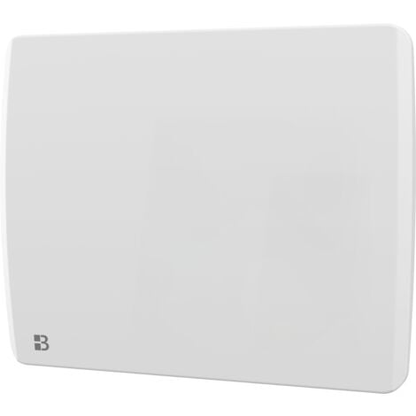 Radiateur électrique fixe à inertie sèche céramique 1000W Bestherm ARIA horizontal blanc