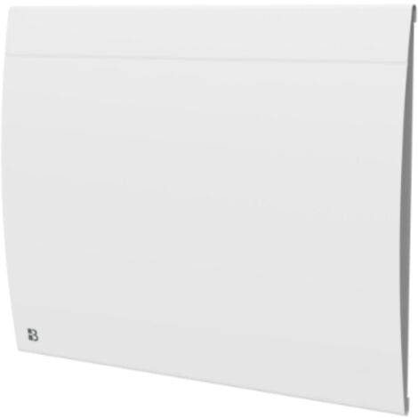 Radiateur électrique fixe connecté WIFI à inertie sèche céramique 1000W Bestherm ILLO CONNECT horizontal blanc