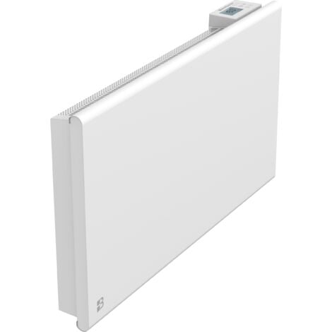 Radiateur électrique fixe à inertie sèche fonte+film 1500W Bestherm NEMESIS horizontal blanc
