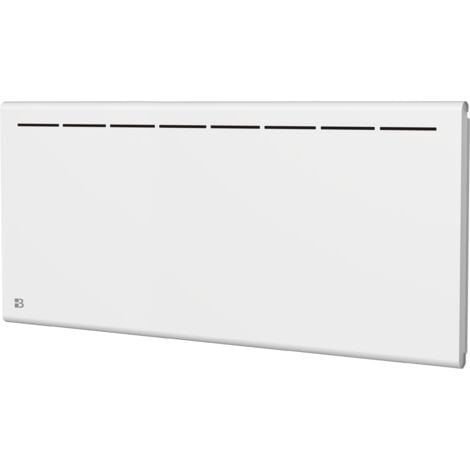 Radiateur électrique fixe à inertie sèche céramique 2000W Bestherm ATLAS horizontal blanc