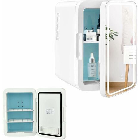 RELAX4LIFE Mini-Kühlschrank 10 L, Kosmetika-Kühlschrank für Kühler