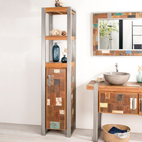 Muebles de baño madera con lavabo - Wanda Collection