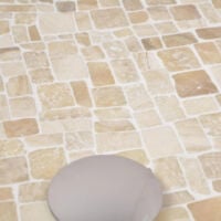 Revestimiento mosaico de piedra mármol y ónix