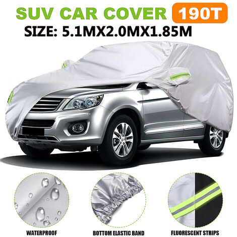 SUV Full Car Cover Wasserdichter Sonnen UV-Schneestaub Regenschutz