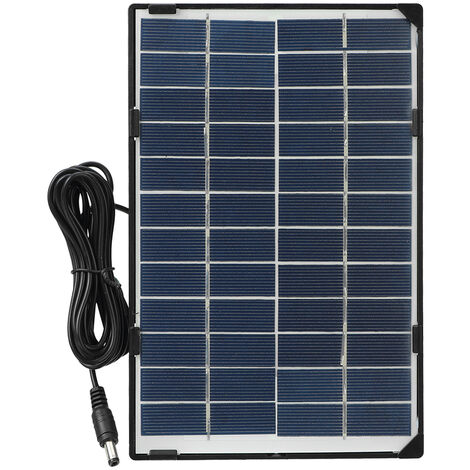12V 10 Watt Solarpanel Ladegerät Für Autobatterie, Tragbares Solarmodul  Aufladen