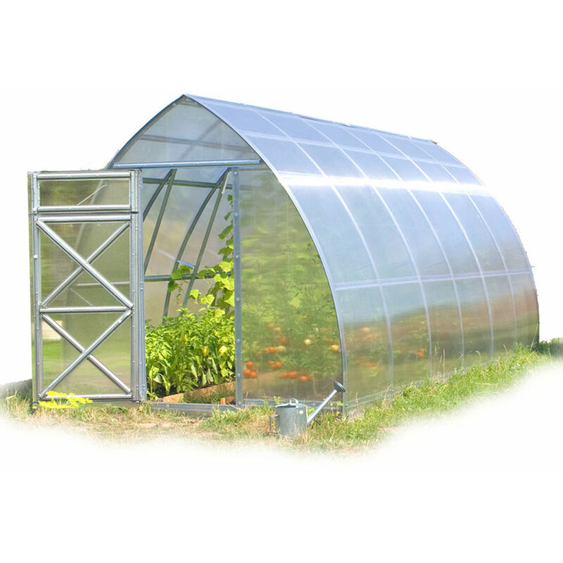 Petit classique Westmann Serre De Jardin En Polycarbonate Et Acier  Galvanisé 