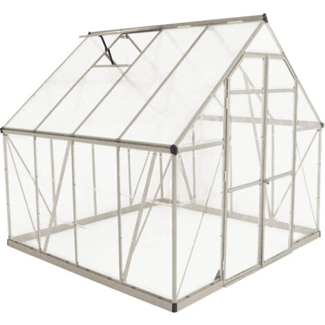 Palram Gewächshaus Balance 8x8 silber SINGLE BOX