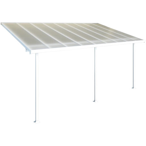 Chalet & Jardin – Abri de terrasse aluminium Feria 295x546x305 cm – Résistant aux UV – Charge neige 150kg/m² – Installation flexible et rapide (1/5)