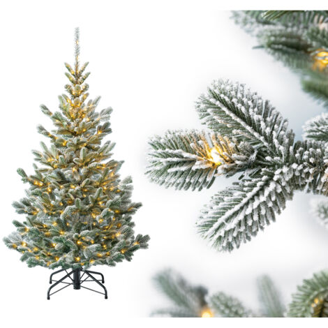 Evergreen Sapin de Noël artificiel Nobilis Pin  LED incluses  Vert  150 cm