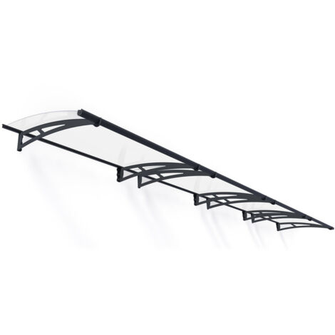 Palram - Canopia Auvent Aquila 6100 Anthracite 92x600x18 cm (1/4)