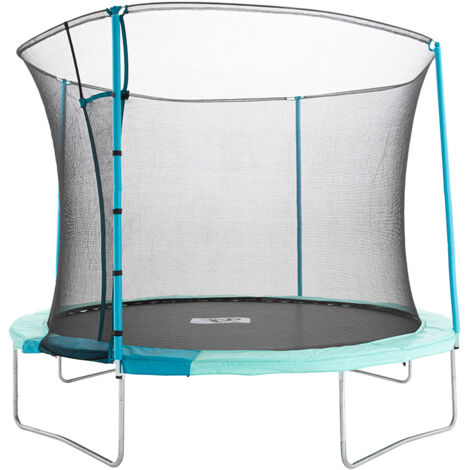 Tp Toys – Trampoline rond 305 cm avec filet de sécurité – Acier galvanisé – Charge maximale 100 kg – Entrée IGLOO brevetée (1/5)