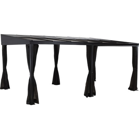 Sojag Abri de terrasse en aluminium St. Barth 1216 Anthracite 363x483x240 cm (1/5)