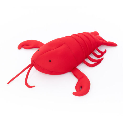 Tissu flotteur homard rouge 80x95x18 cm – Maille 3D – Mousse à séchage rapide – Résistant aux intempéries pour piscine et jardin – Westmann