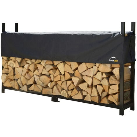 SHELTERLOGIC Kit de support de rangement à bois 90460