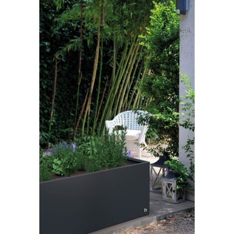 Soucoupe Pour Jardinière 60 Cm Anthracite - Dessous De Pot Plastique, Capacité Pour Pot 60x17x15 Cm - 2