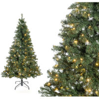 Evergreen Arbre de Noël artificiel Oxford Pin LED incluses