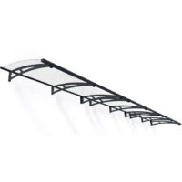Palram - Canopia Auvent Aquila 6150 Anthracite 92x615x18 cm